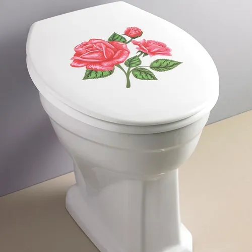 Abattant WC «Roses»