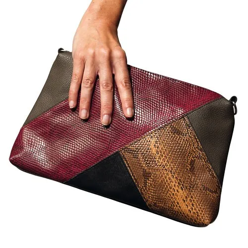 Pochette patchwork Diva