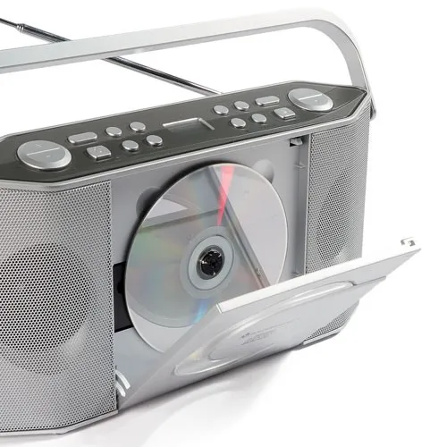 Lecteur CD radio FM programmable portable