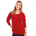 Pull maille chenille