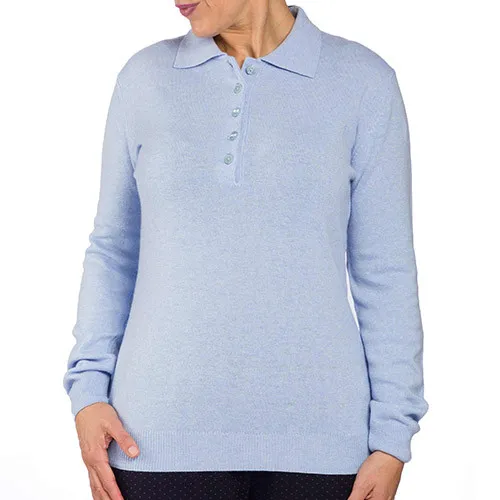 Pull-polo laines précieuses