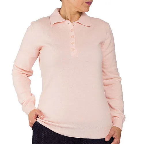 Pull-polo laines précieuses