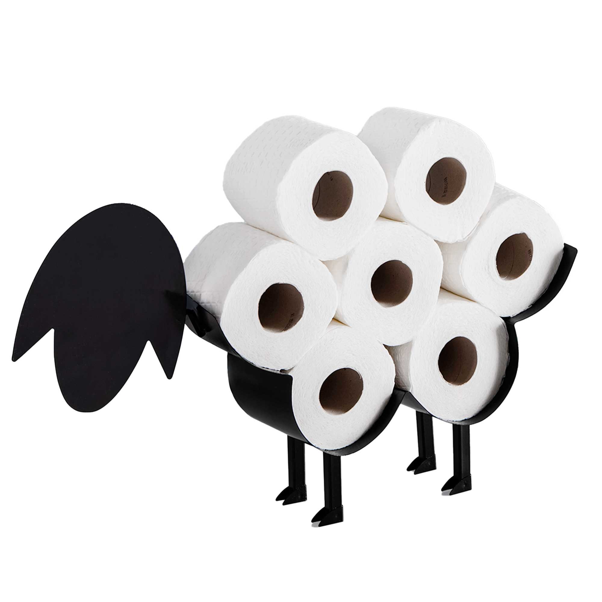 Réserve papier toilette forme mouton