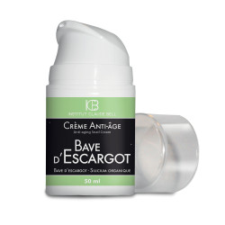 Crème anti-âge bave d’escargot