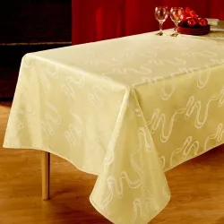 Nappe «reflets d’or» rectangle